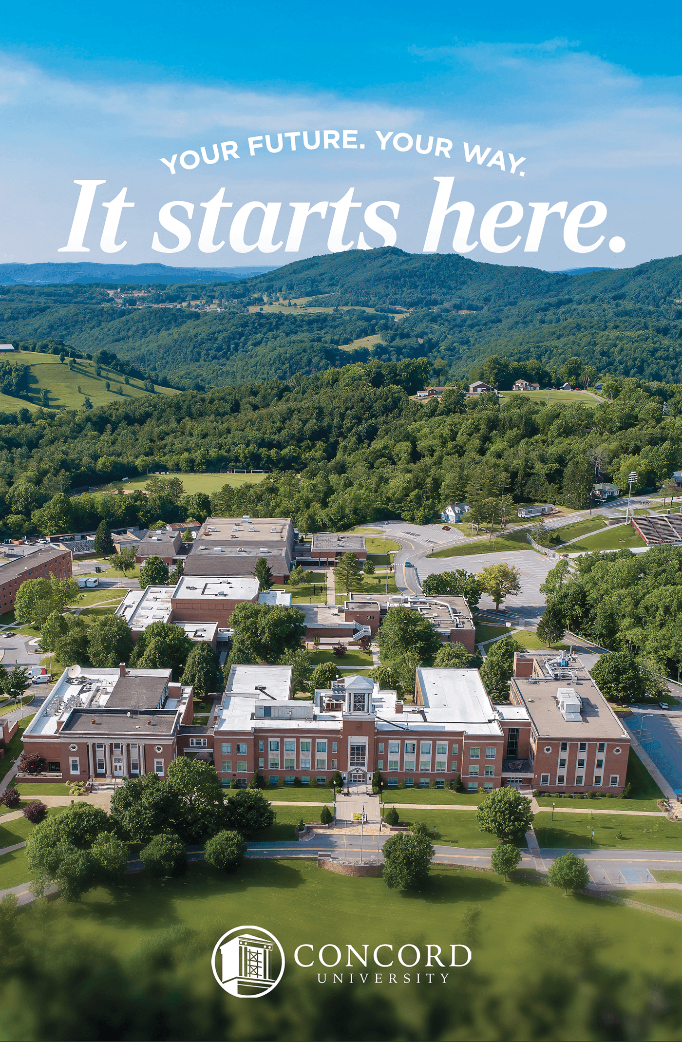 Concord Admissions 2026 Viewbook Cover