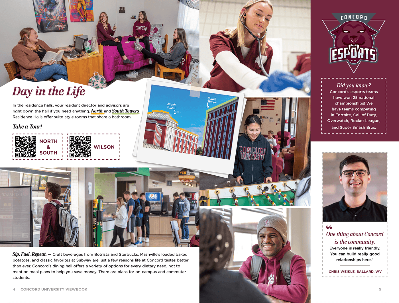 Concord Admissions 2026 Viewbook Page Spread 03