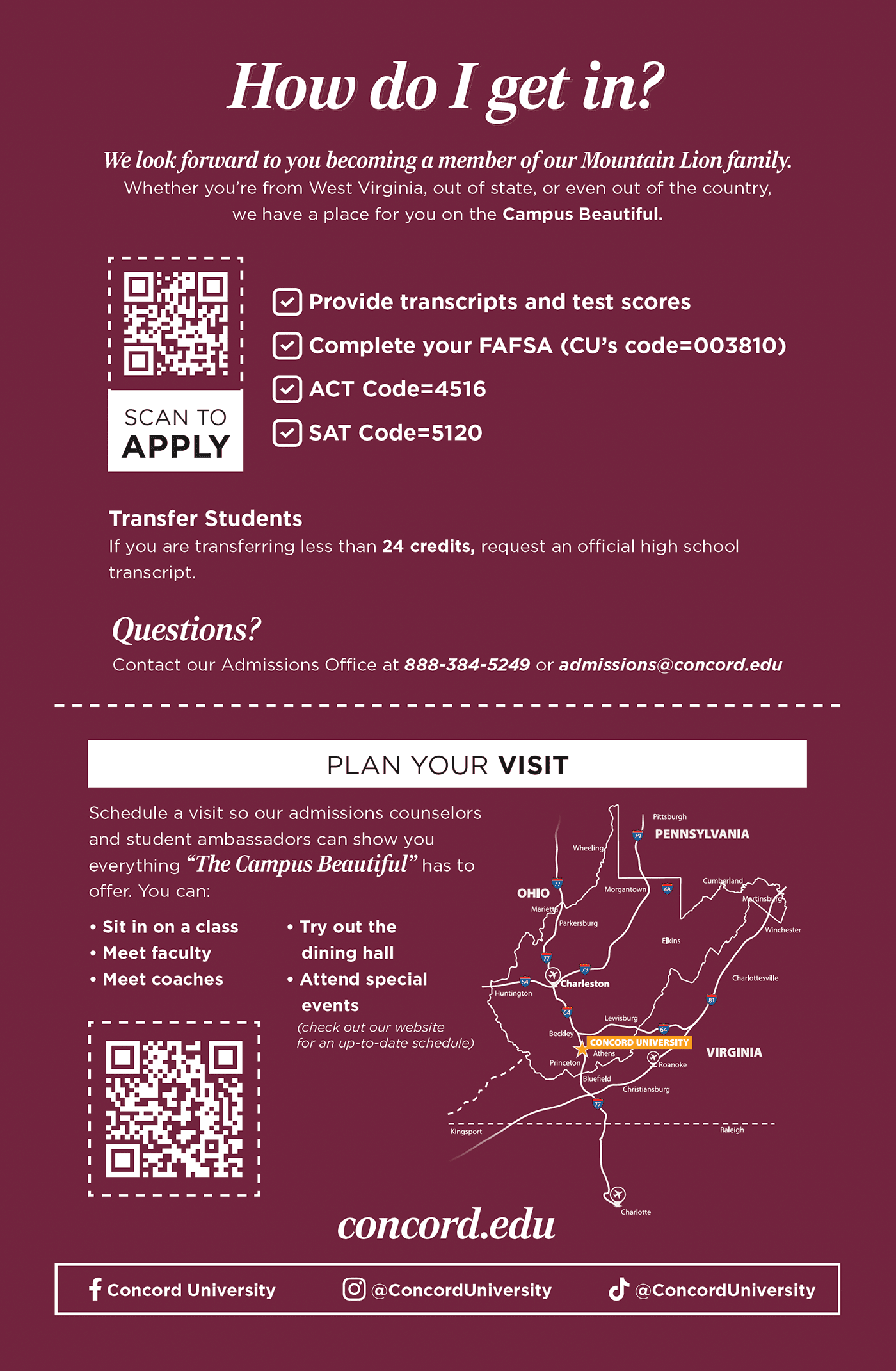 Concord Admissions 2026 Viewbook Page Spread 07
